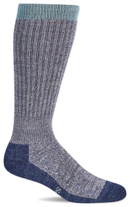 Women's Trailblazer Knee High | Moderate Graduated Compression Socks Sport Compression Sockwell S/M Denim 