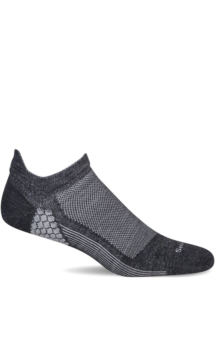 Men's Plantar Sport Micro | Plantar Relief Socks Plantar Fasciitis Relief Sockwell M/L Charcoal 