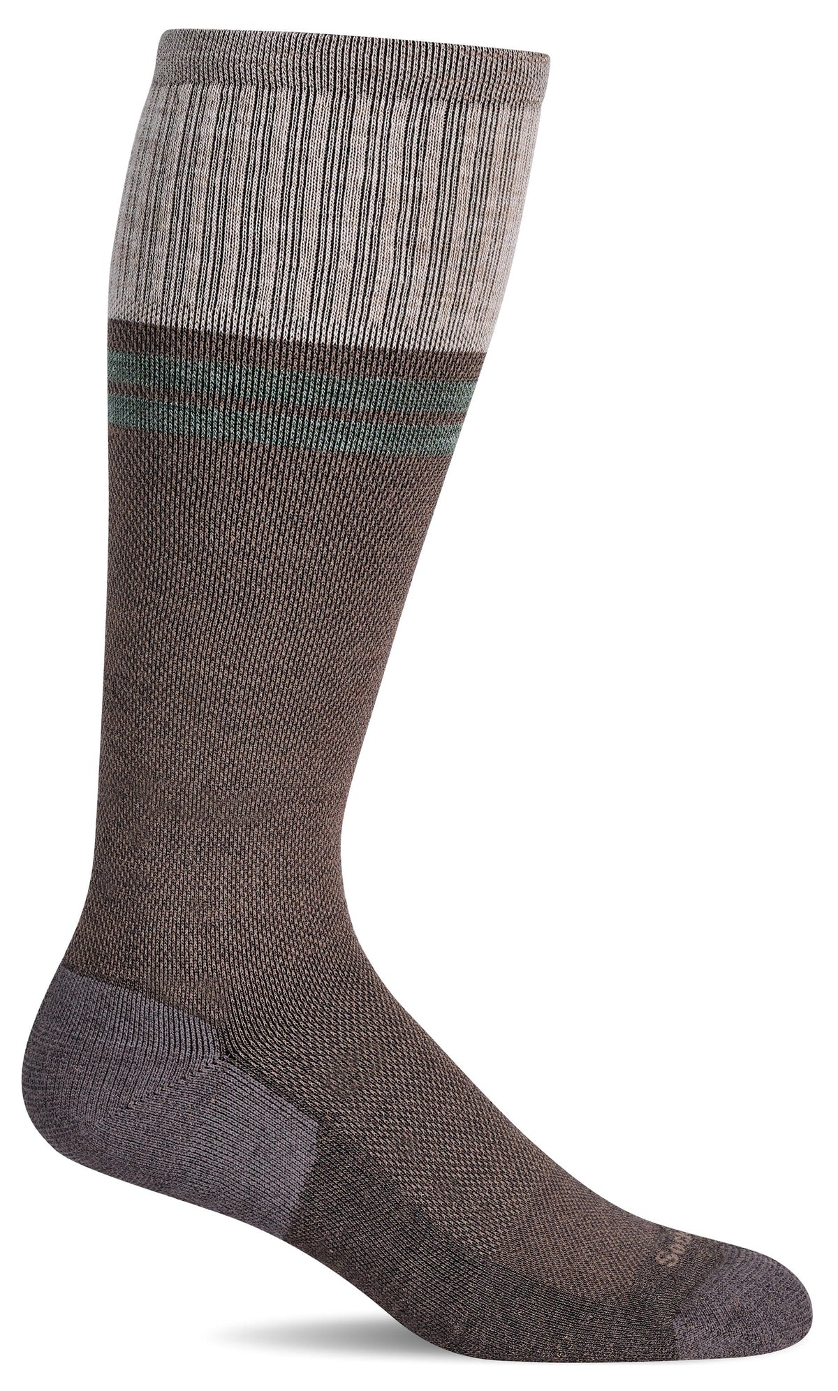 Men's Sportster | Moderate Graduated Compression Socks Lifestyle Compression Sockwell M/L Mushroom 