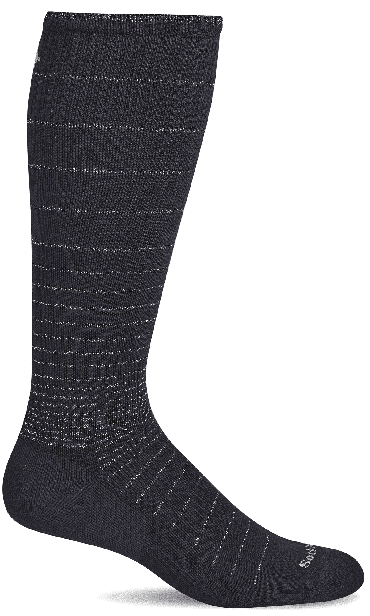 Women's Circulator | Moderate Graduated Compression Socks Lifestyle Compression Sockwell S/M Black Sparkle 