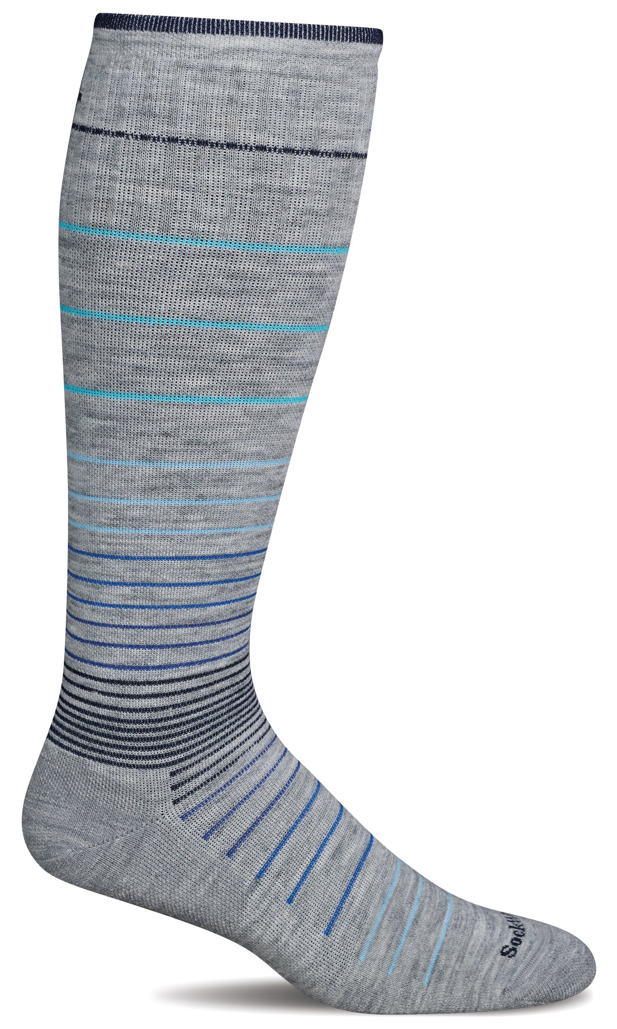 Women's Circulator | Moderate Graduated Compression Socks Lifestyle Compression Sockwell S/M Lt. Grey 