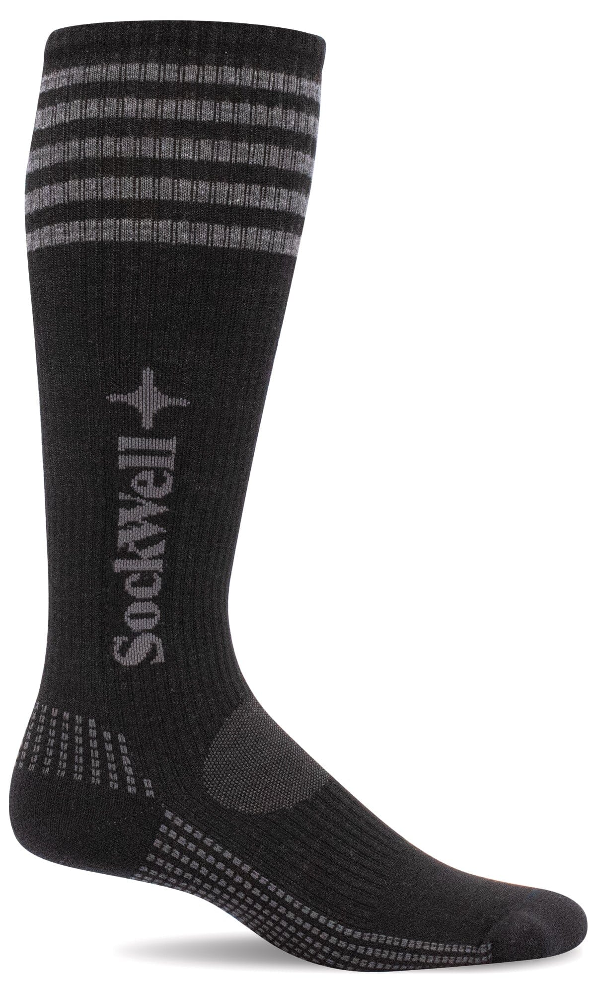 Men's Run Club OTC | Moderate Graduated Compression Socks Sport Compression Sockwell M/L Black 