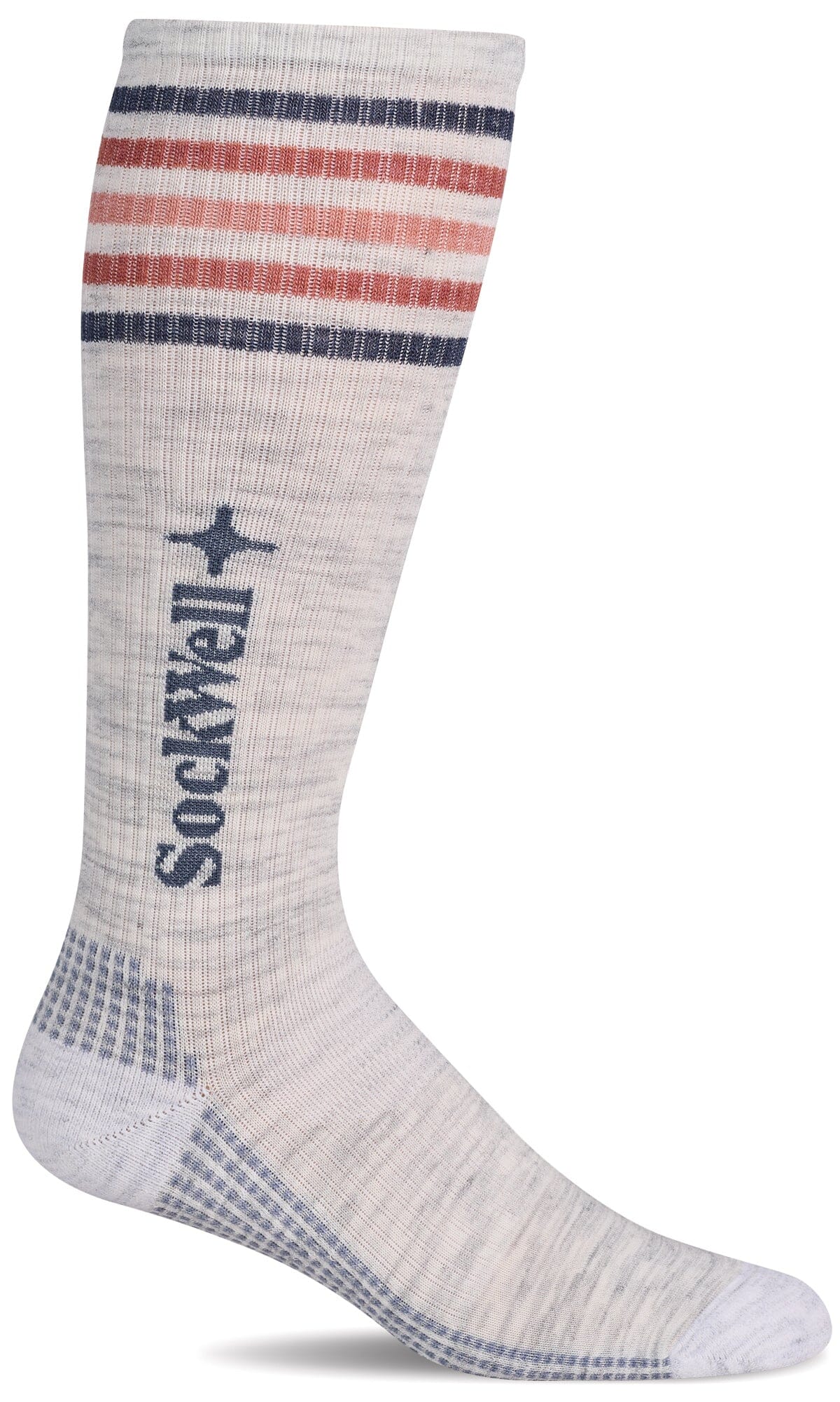 Women's Run Club Knee High | Moderate Graduated Compression Socks Sport Compression Sockwell S/M Ash 