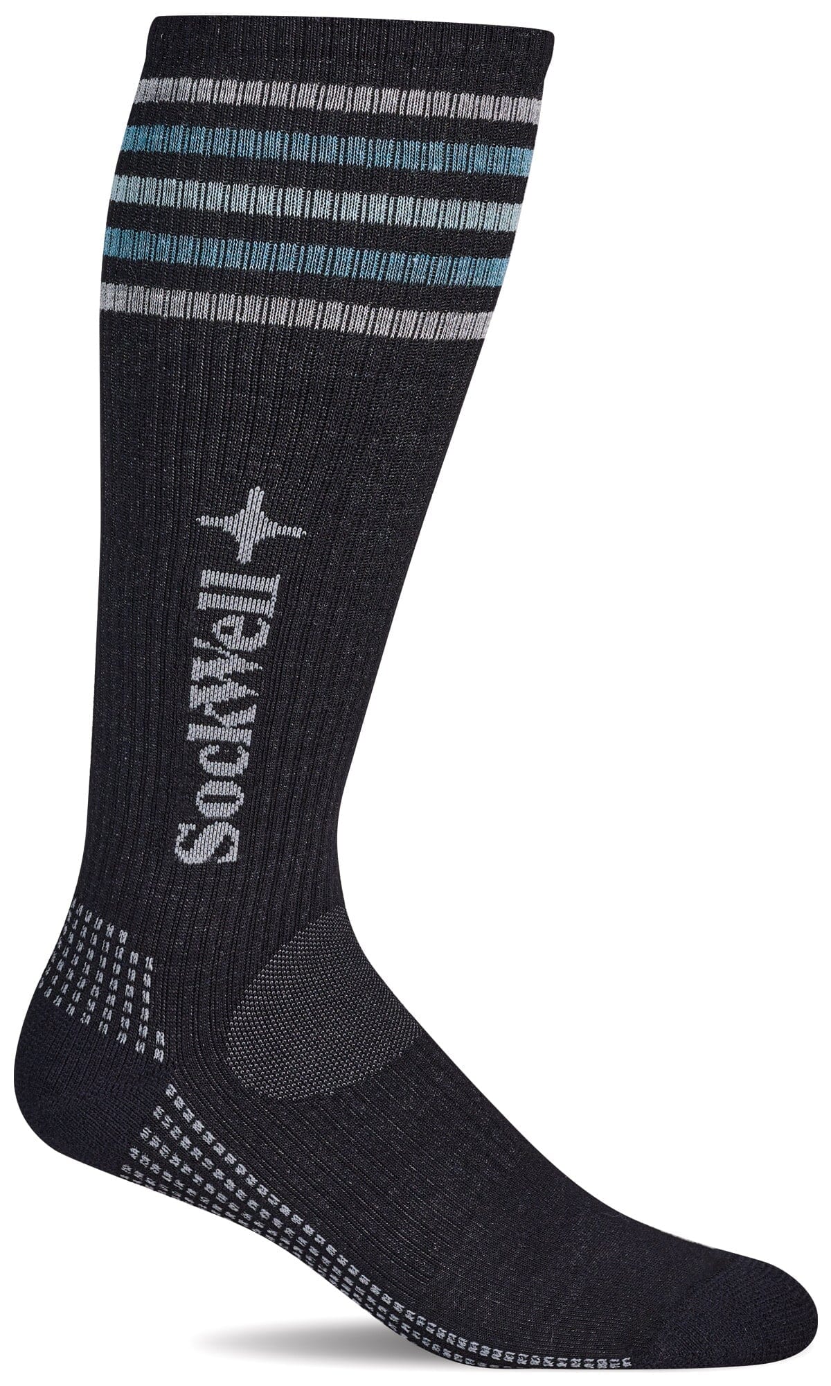 Women's Run Club Knee High | Moderate Graduated Compression Socks Sport Compression Sockwell M/L Black 