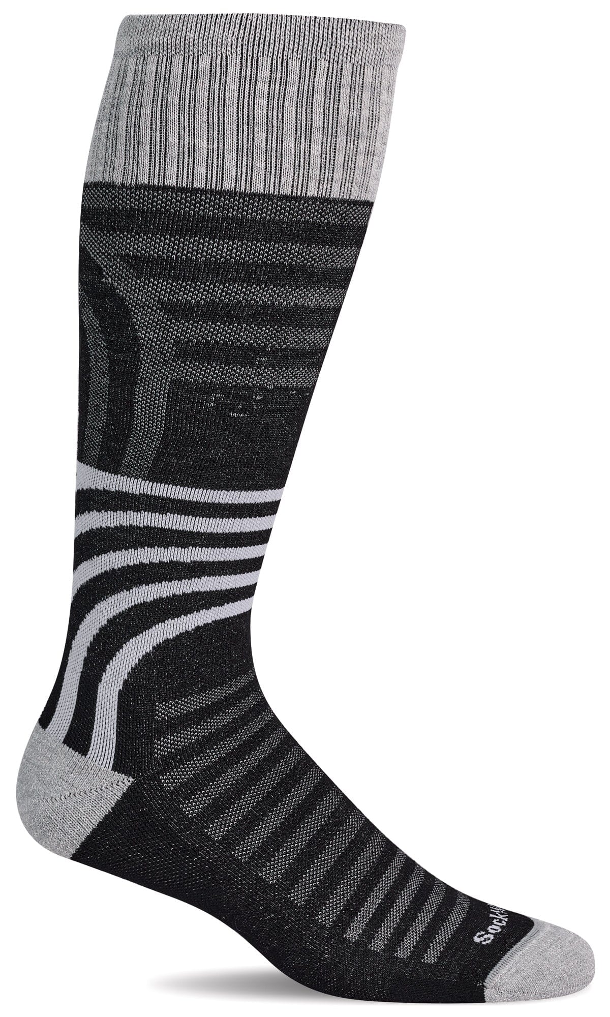 Men's Track & Field | Moderate Graduated Compression Socks Sport Compression Sockwell M/L Black 