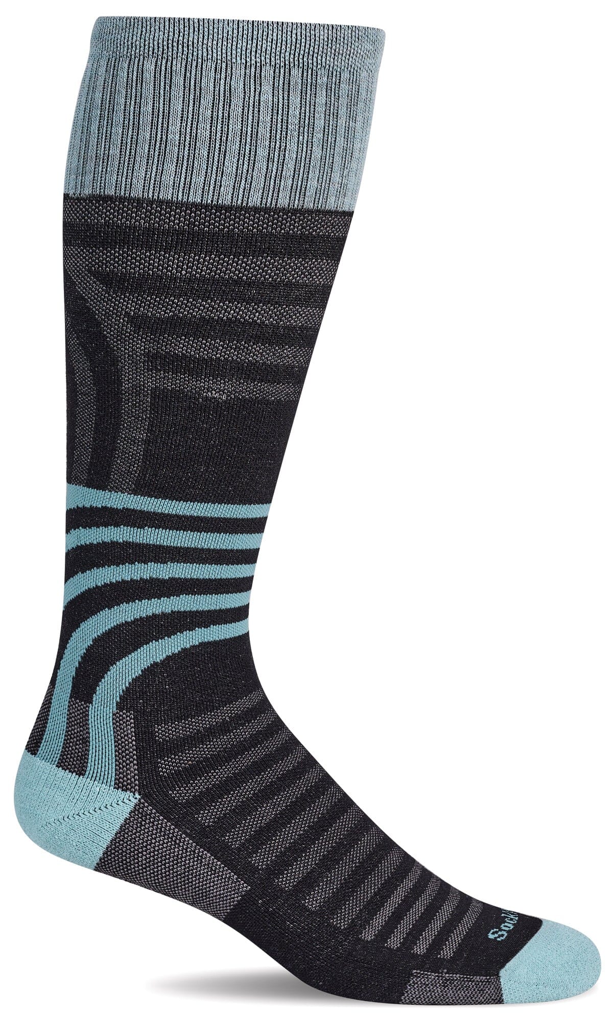 Women's Track & Field | Moderate Graduated Compression Socks Sport Compression Sockwell S/M Black 