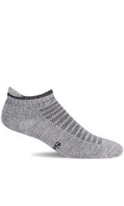 Women's Soft Sport Micro | Relaxed Fit Socks Relaxed Fit/Diabetic Friendly Sockwell S/M Ash 