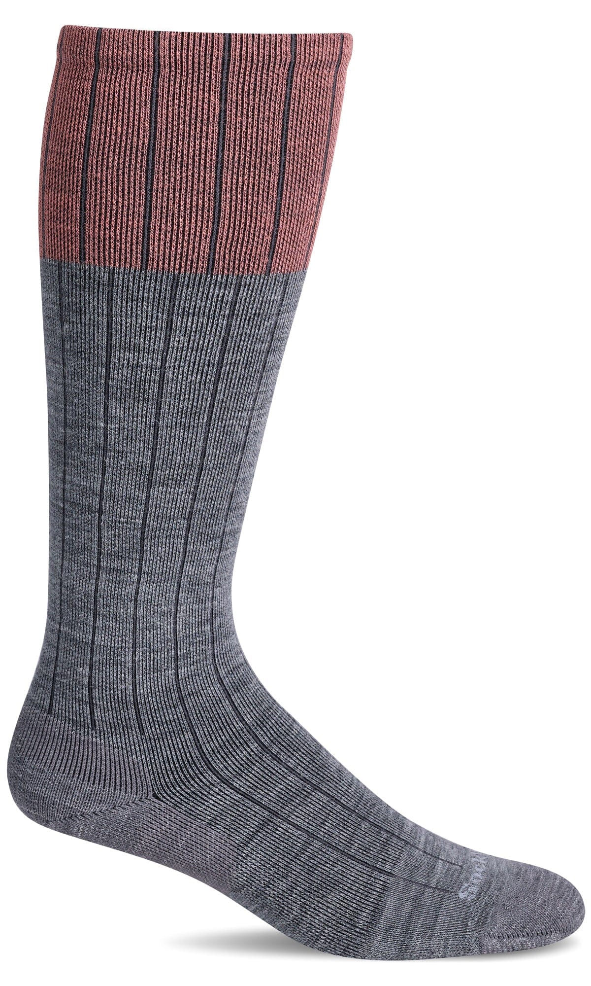 Women's Luxe | Moderate Graduated Compression Socks Lifestyle Compression Sockwell S/M Charcoal 