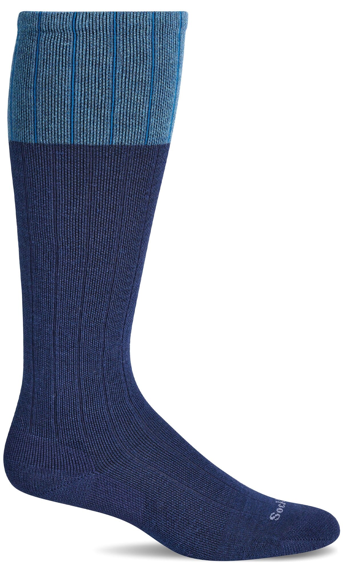 Women's Luxe | Moderate Graduated Compression Socks Lifestyle Compression Sockwell S/M Navy 