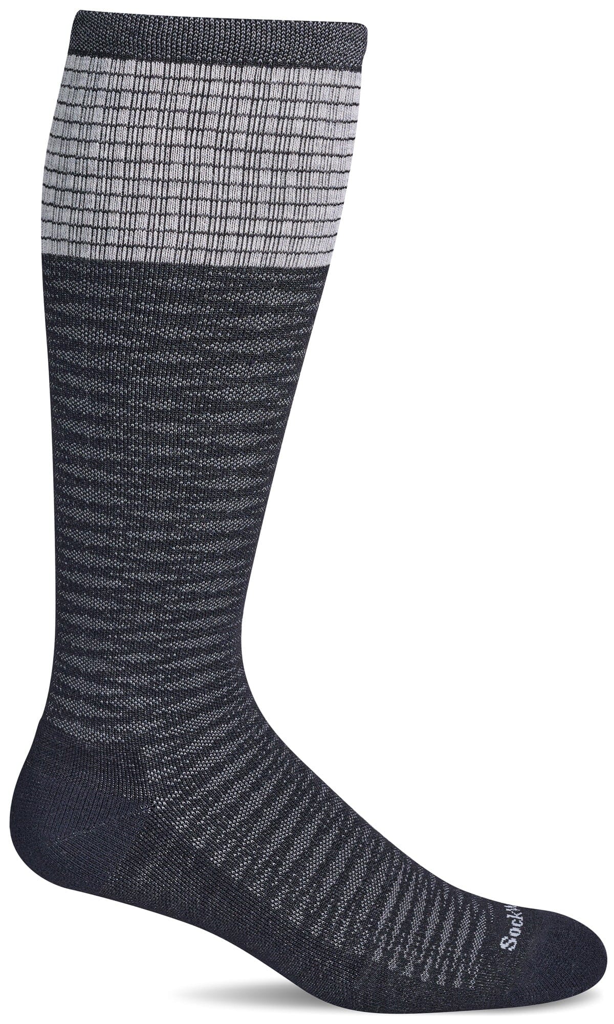 Women's Laced | Firm Graduated Compression Socks Lifestyle Compression Sockwell S/M Black 