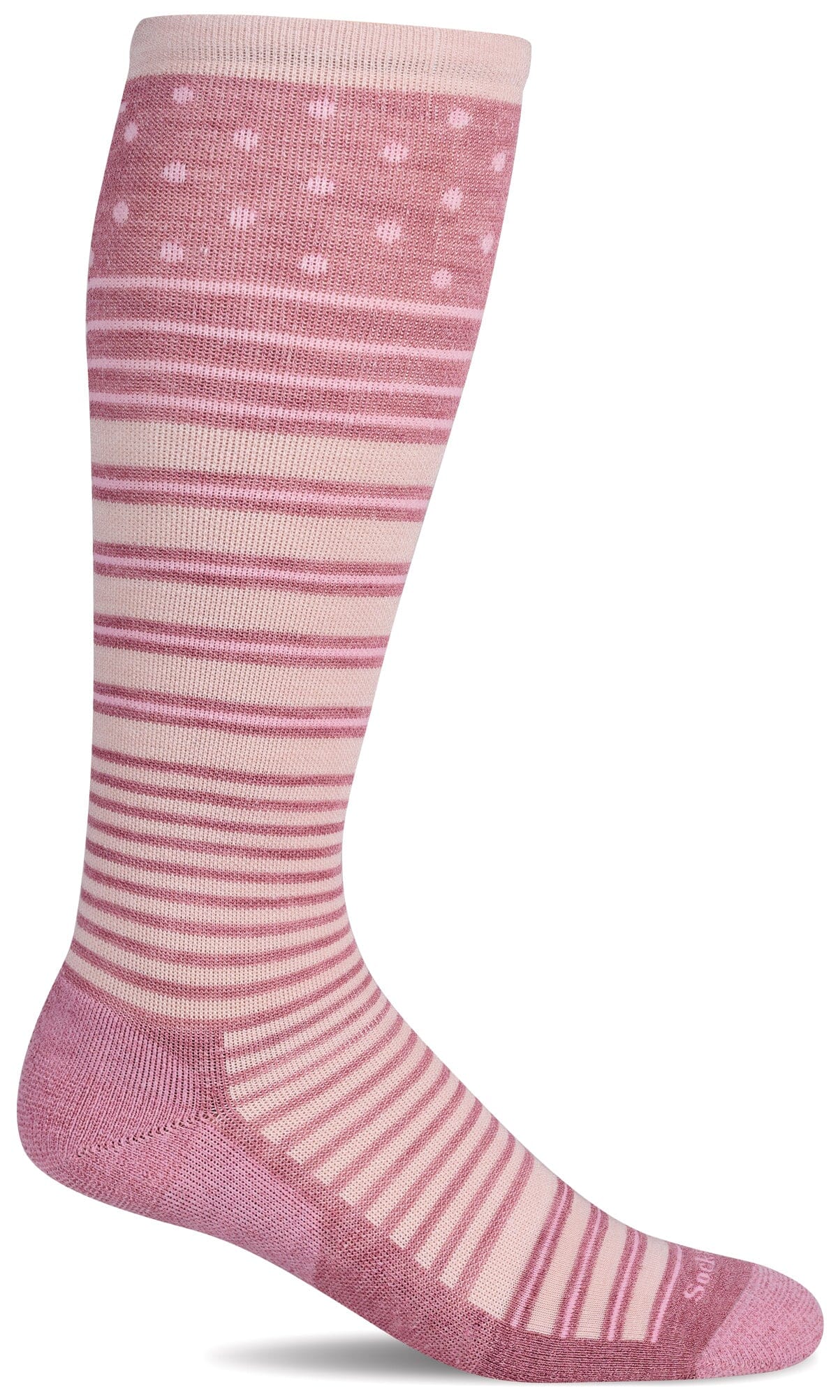 Women's Twister | Firm Graduated Compression Socks Lifestyle Compression Sockwell S/M Lotus 