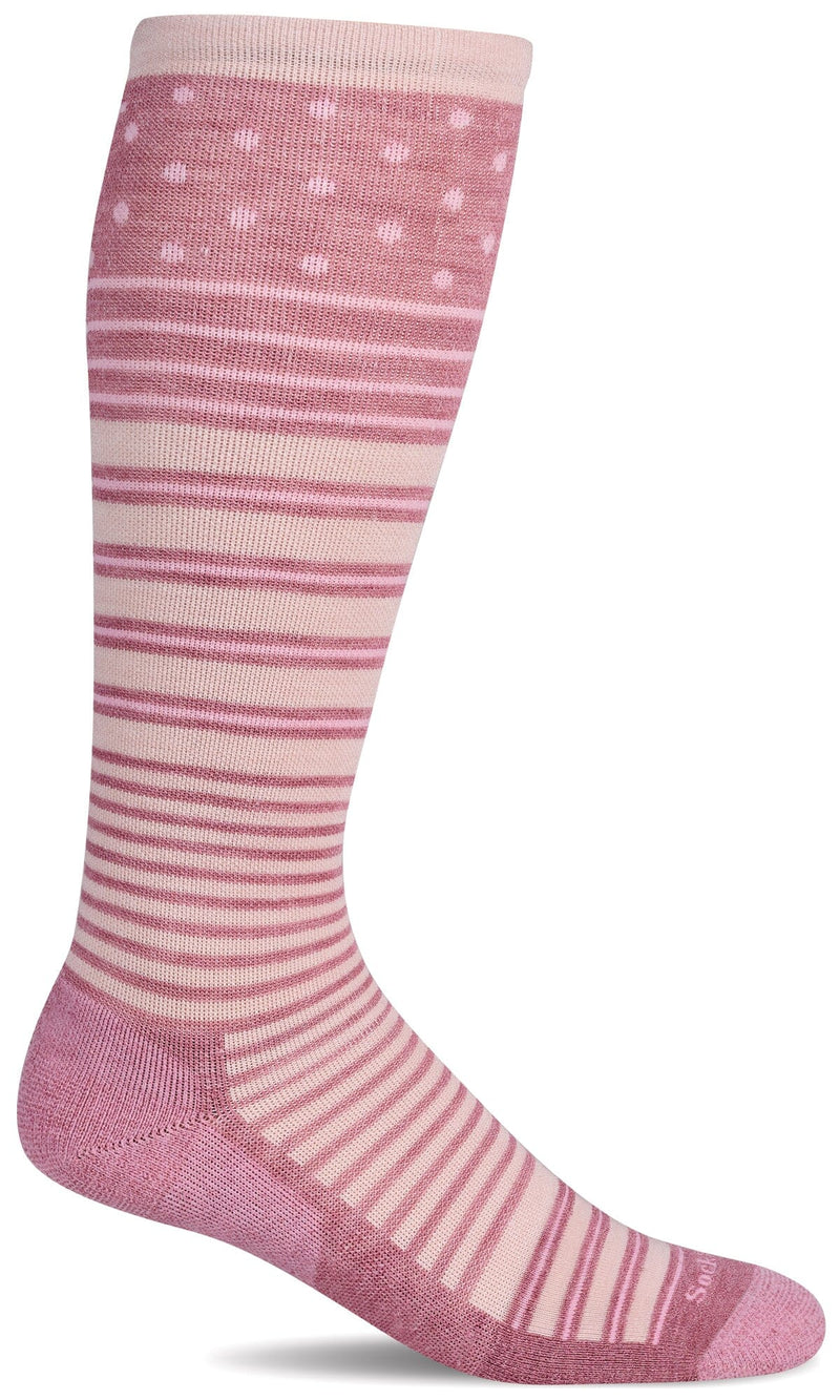 Women's Twister | Firm Graduated Compression Socks Lifestyle Compression Sockwell S/M Lotus 