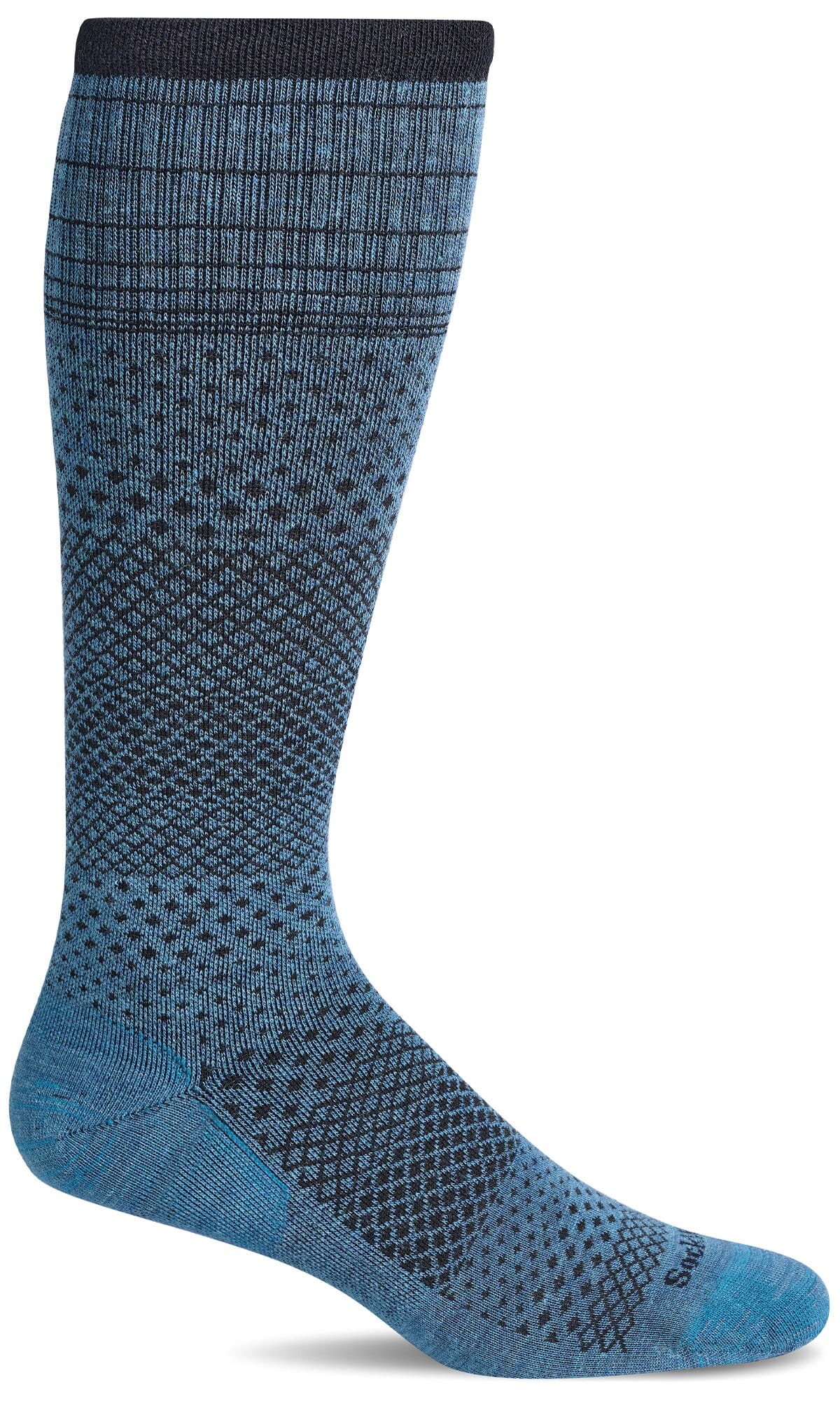 Women's Micro Grade | Moderate Graduated Compression Socks Lifestyle Compression Sockwell S/M Blueridge 