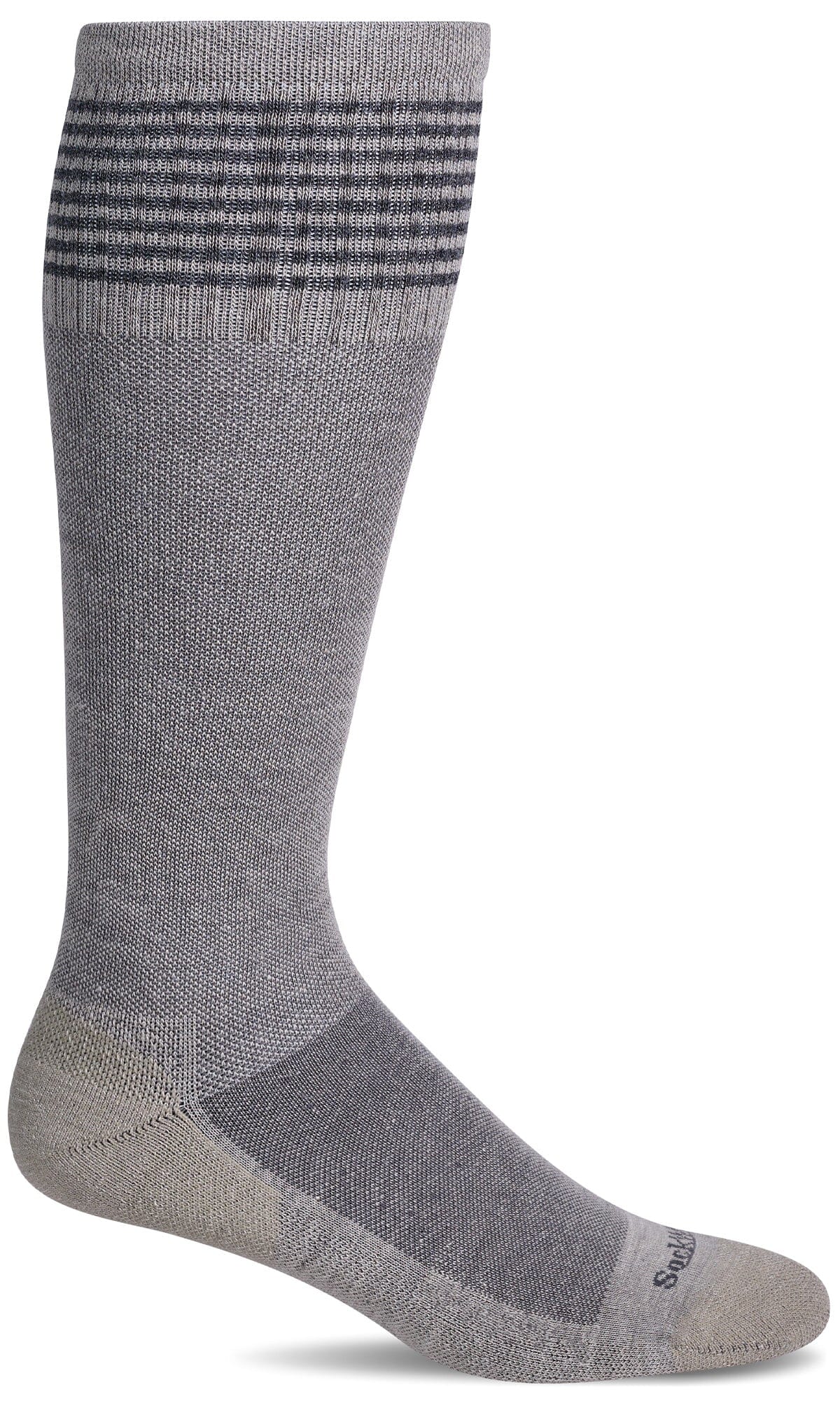 Women's Elevation | Firm Graduated Compression Socks Lifestyle Compression Sockwell S/M Ash 