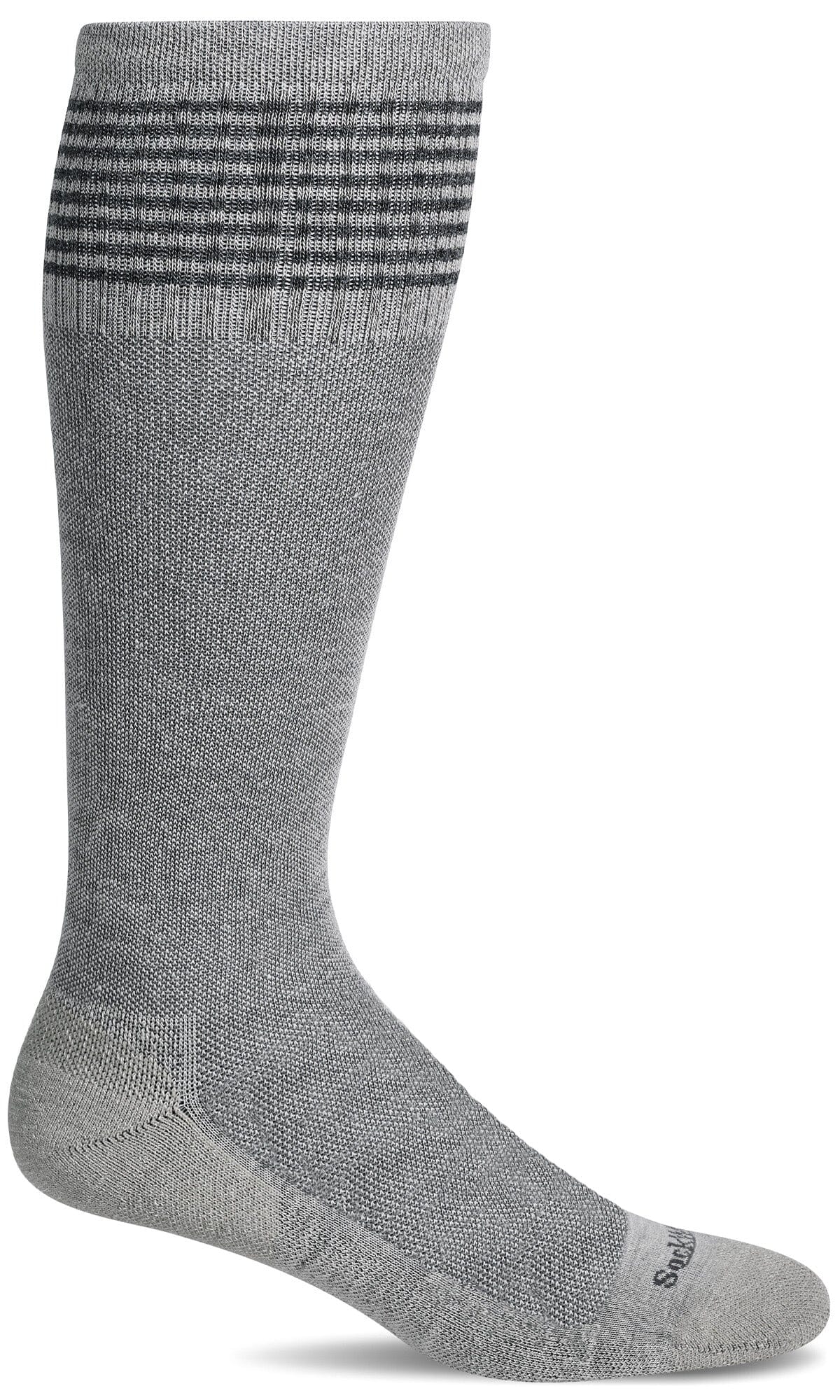 Women's Elevation | Firm Graduated Compression Socks Lifestyle Compression Sockwell S/M Ash 
