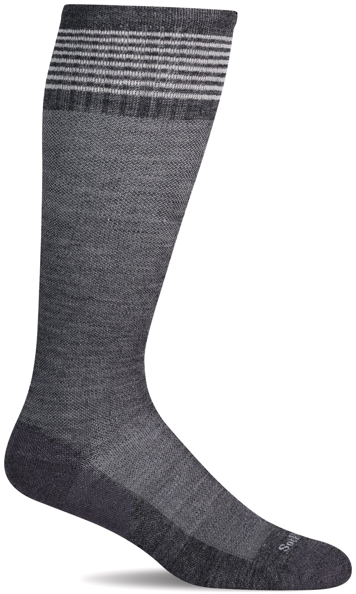 Women's Elevation | Firm Graduated Compression Socks Lifestyle Compression Sockwell S/M Charcoal Solid 