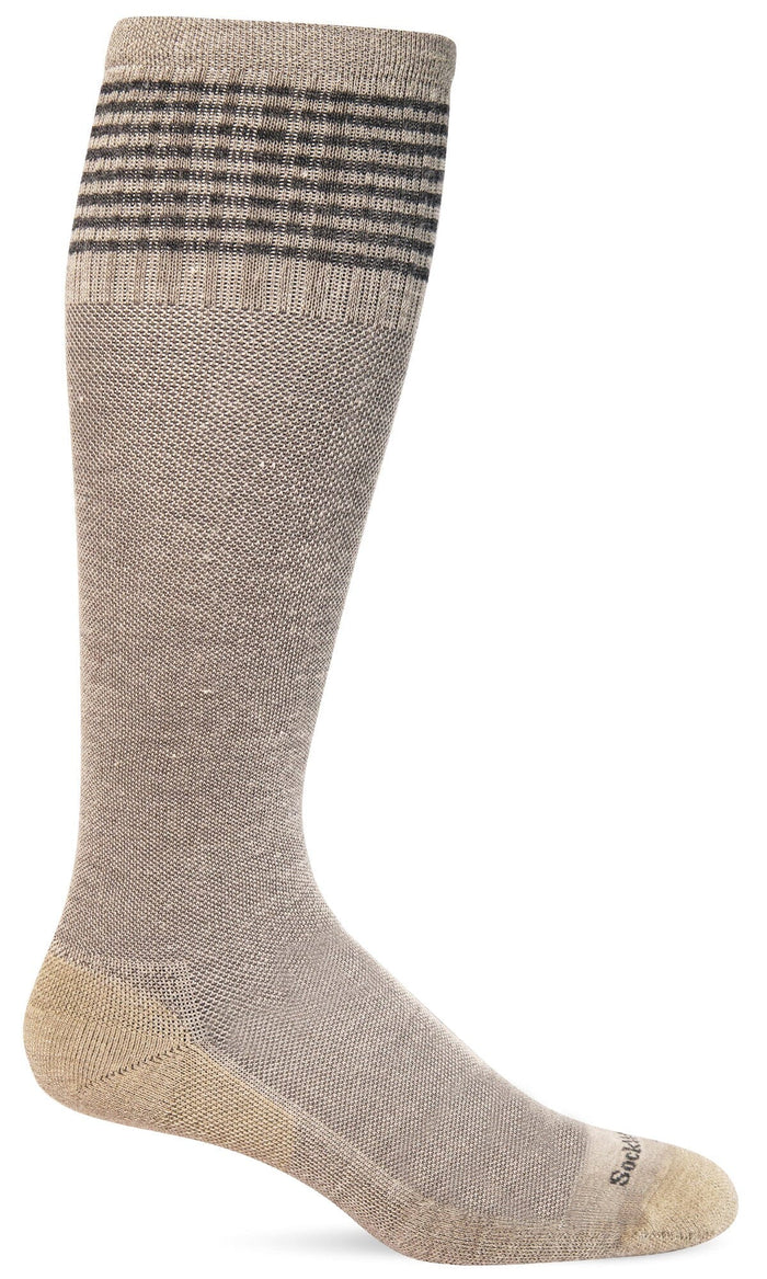 Women's Elevation | Firm Graduated Compression Socks Lifestyle Compression Sockwell S/M Putty 