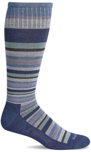 Men's Up Lift | Firm Graduated Compression Socks Lifestyle Compression Sockwell M/L Denim 