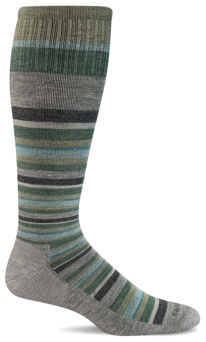 Men's Up Lift | Firm Graduated Compression Socks Lifestyle Compression Sockwell M/L Lt. Grey 