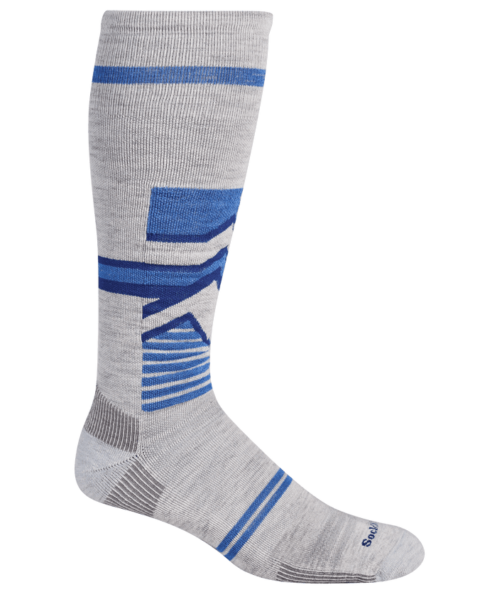 Men's Snow Peak | Moderate Graduated Compression Socks Ski Compression Sockwell M/L Ash 