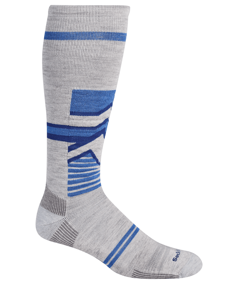 Men's Snow Peak | Moderate Graduated Compression Socks Ski Compression Sockwell M/L Ash 