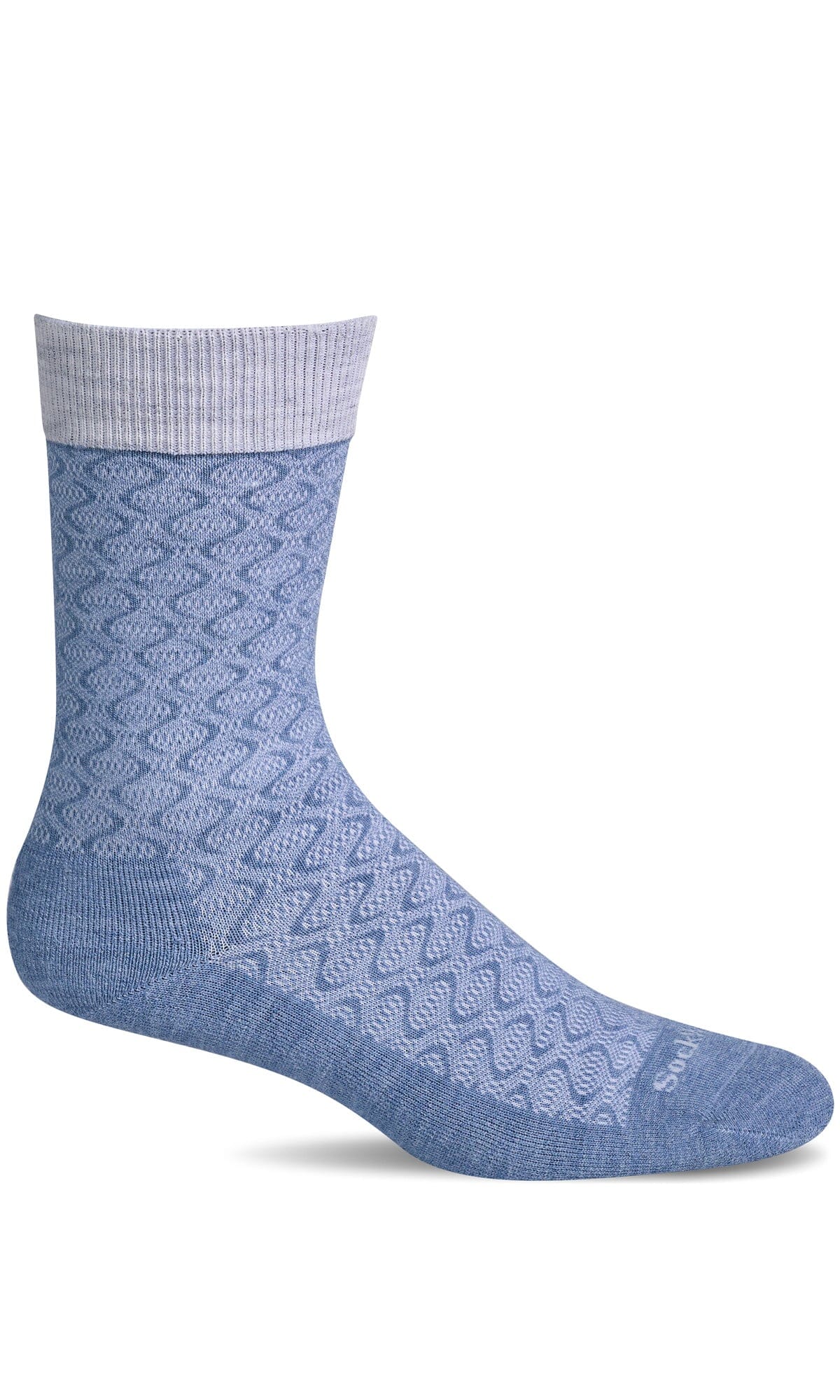 Women's Softie | Relaxed Fit Socks Relaxed Fit/Diabetic Friendly Sockwell S/M Bluestone 