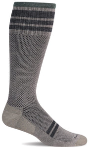 Men's Speedway | Firm Graduated Compression Socks Lifestyle Compression Sockwell M/L Putty 