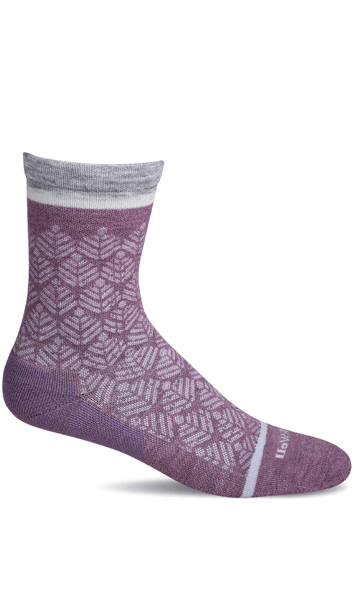 Women's Bunion Ease Crew | Bunion Relief Socks Bunion Relief Sockwell S/M Orchid 