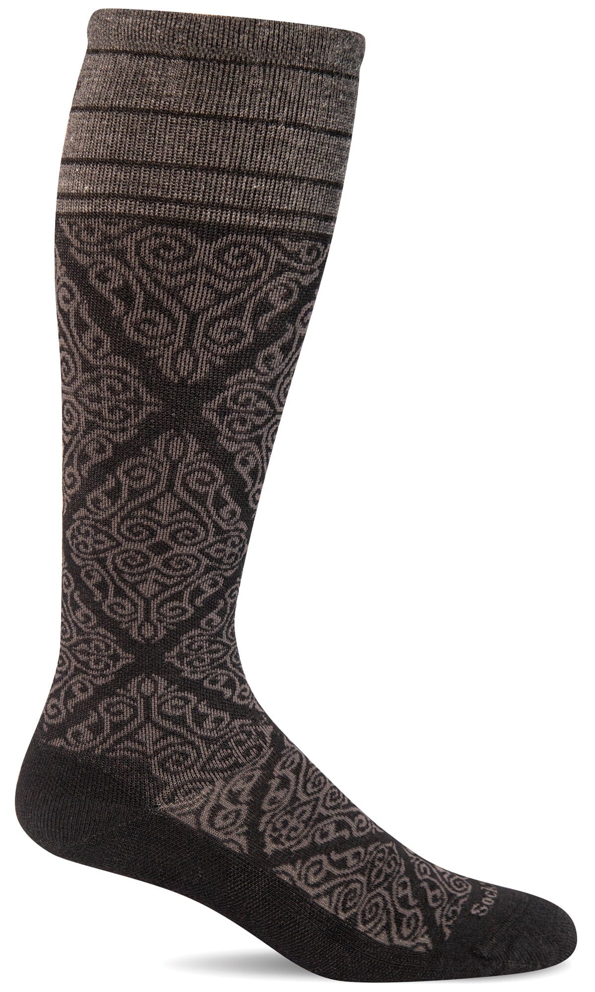 Women's The Raj | Firm Graduated Compression Socks Lifestyle Compression Sockwell S/M Black 2 