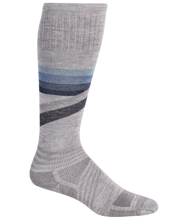 Men's Rainbow Racer | Moderate Graduated Compression Socks Ski Compression Sockwell M/L Ash 