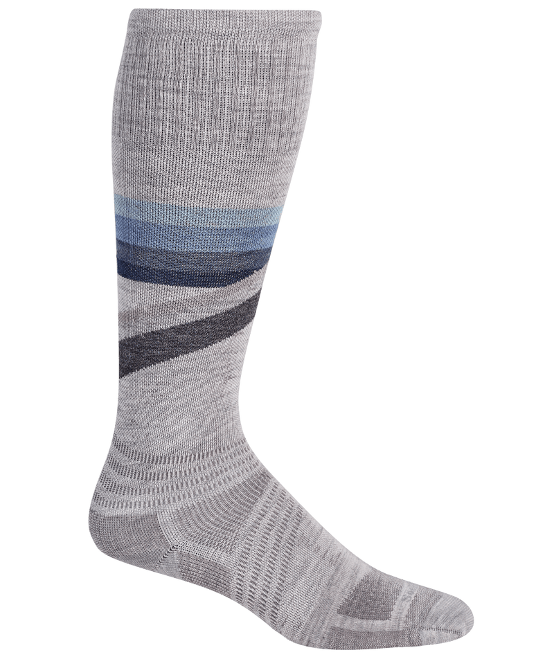 Men's Rainbow Racer | Moderate Graduated Compression Socks Ski Compression Sockwell M/L Ash 