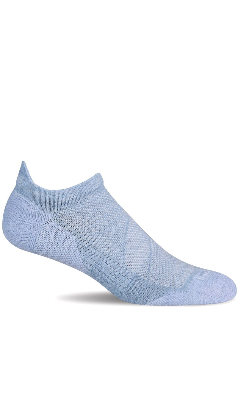 Women's Elevate Micro | Moderate Compression Socks Sport Compression Sockwell S/M Chambray 