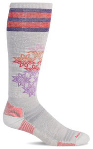 Women's Powder Day | Moderate Graduated Compression Socks Ski Compression Sockwell S/M Ash 