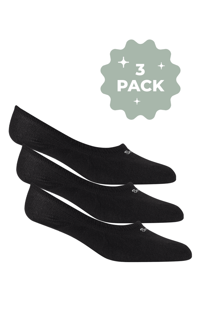 Men's Undercover 3-Pack | Essential Comfort Essential Comfort Sockwell M/L Black 