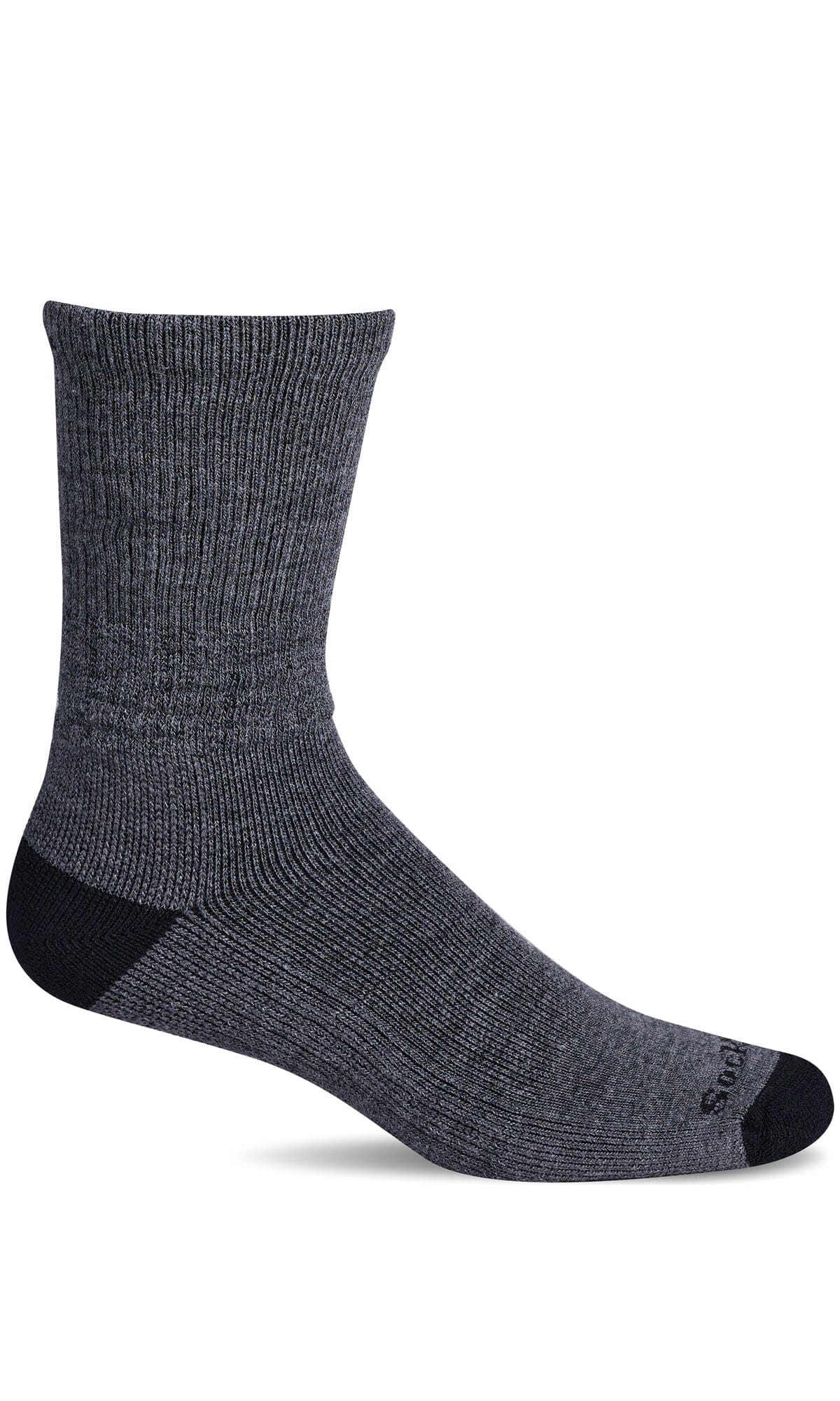 Men's Work Crew | Moderate Graduated Compression Socks Work Compression Sockwell M/L Charcoal 