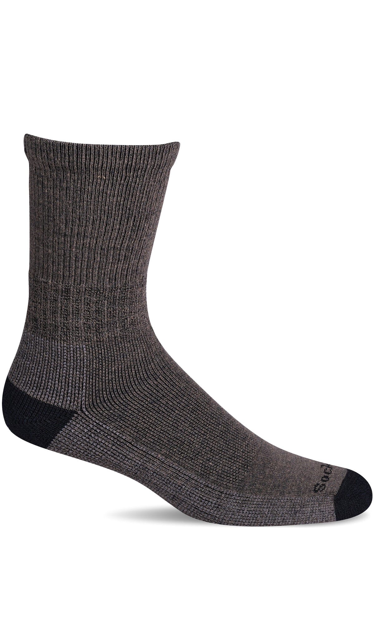 Women's Work Crew | Moderate Graduated Compression Socks Work Compression Sockwell S/M Mushroom 