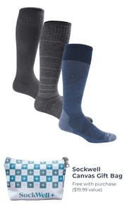 Men's Classics Bundle | Moderate Graduated Compression Lifestyle Compression Sockwell M/L 