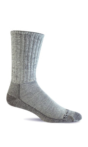 Men's Big Easy | Relaxed Fit Socks Relaxed Fit/Diabetic Friendly Sockwell M/L Light Grey 
