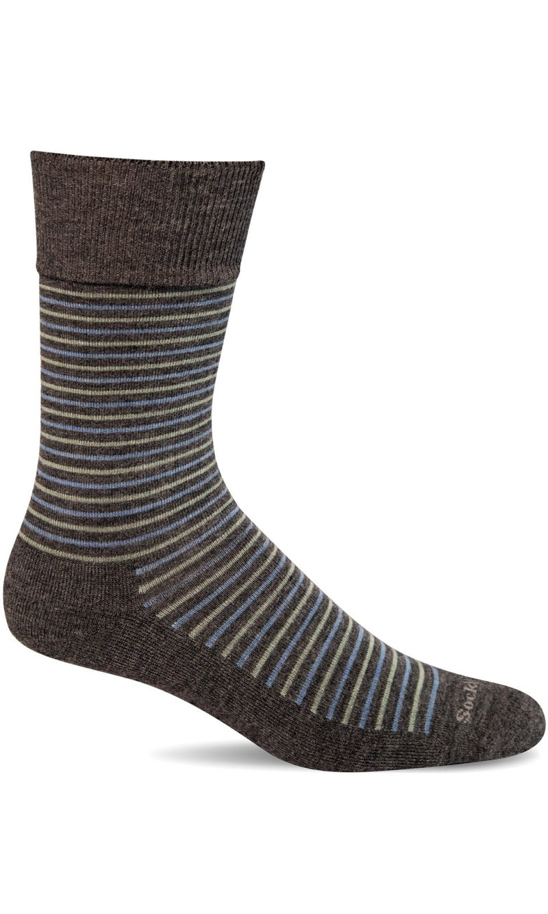 Men's Kickback | Relaxed Fit Socks - Merino Wool Relaxed Fit/Diabetic Friendly - Sockwell