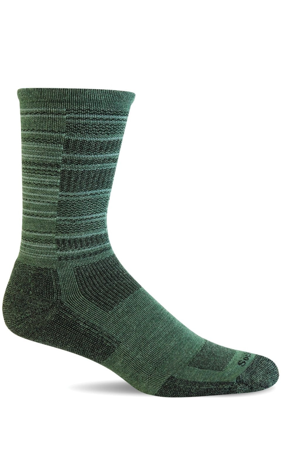 Men's Mountain Tweed | Moderate Graduated Compression Socks - Merino Wool Sport Compression - Sockwell