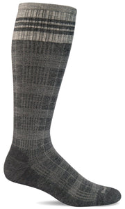 Men's Tartan | Firm Graduated Compression Socks Lifestyle Compression Sockwell M/L Charcoal 
