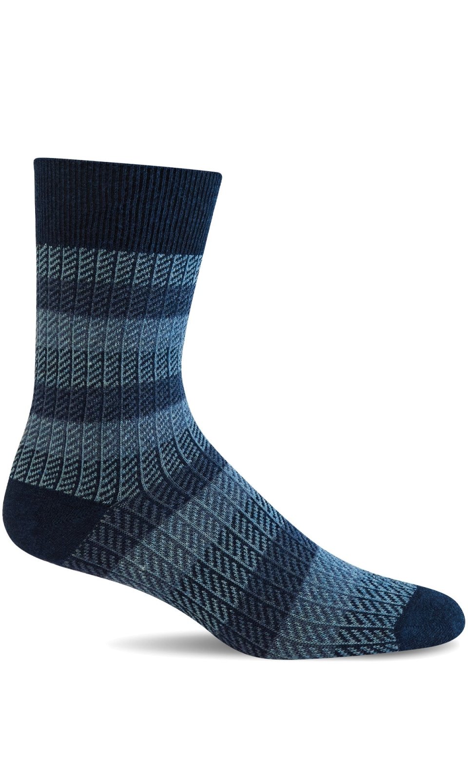 Men's Ticking Tweed | Essential Comfort Socks - Merino Wool Essential Comfort - Sockwell