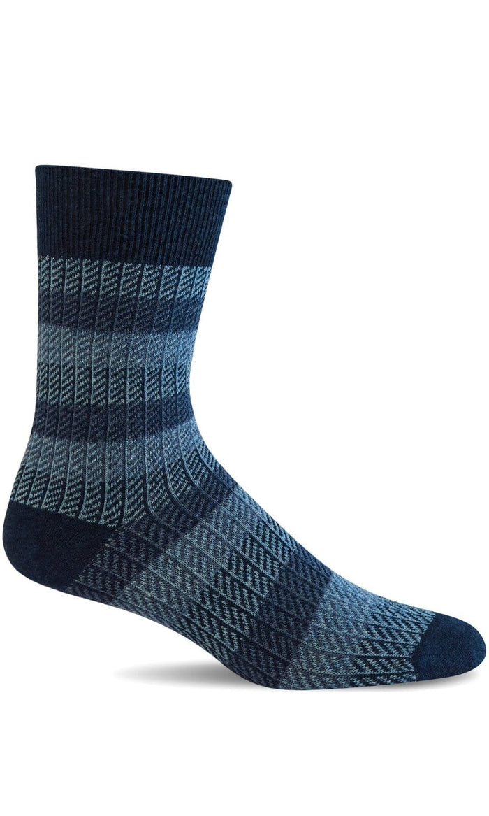 Men's Ticking Tweed | Essential Comfort Socks Essential Comfort Sockwell M/L Navy 