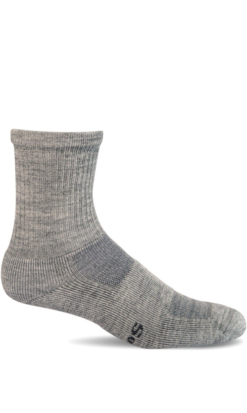 Men's Walk About Crew | Moderate Graduated Compression Socks - Merino Wool Sport Compression - Sockwell