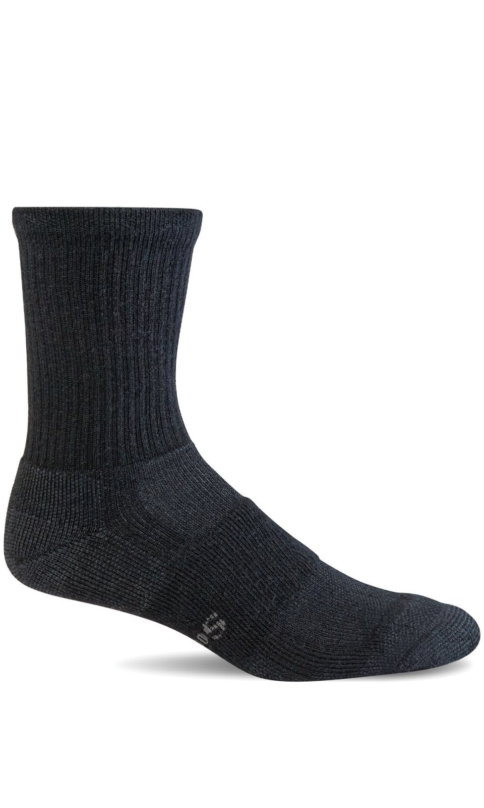 Men's Walk About Crew | Moderate Graduated Compression Socks - Merino Wool Sport Compression - Sockwell