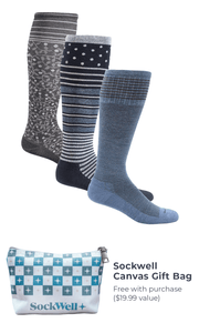 Women’s Firm Classics Bundle - Blue | Firm Graduated Compression Lifestyle Compression Sockwell S/M 
