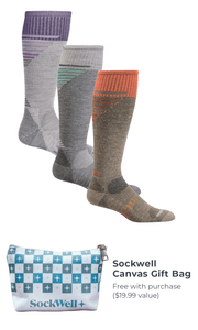 Women's Outdoor Knee High Bundle | Moderate Graduated Compression Sport Compression Sockwell S/M 