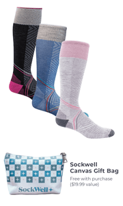 Women's Pulse Knee High Bundle | Firm Graduated Compression Sport Compression Sockwell S/M 