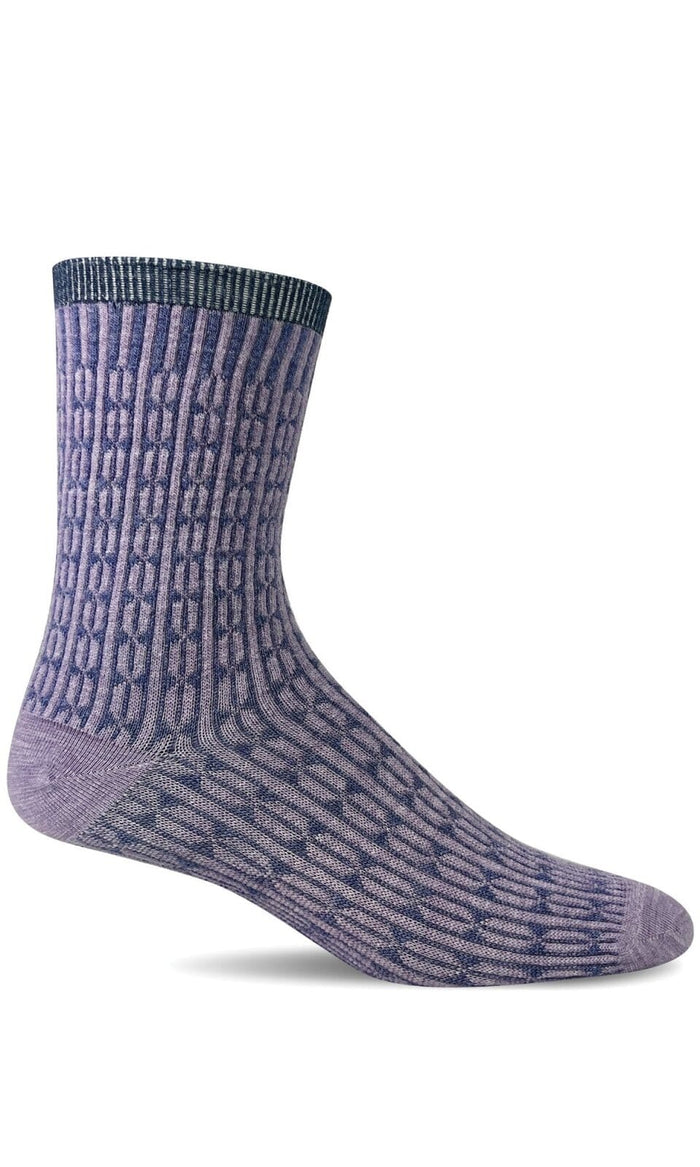 Women's Baby Cable | Essential Comfort Socks Essential Comfort Sockwell S/M Lavender 