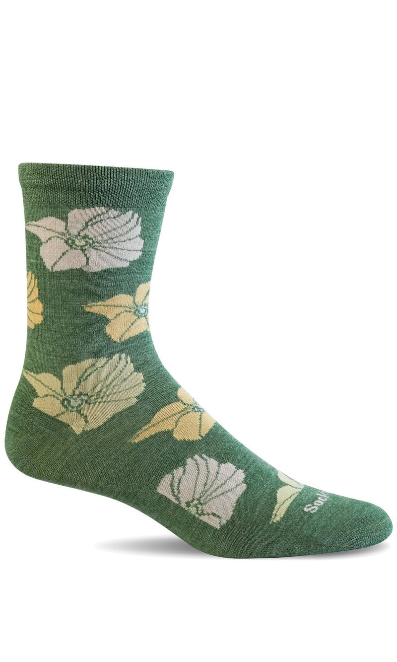 Women's Big Bloom | Essential Comfort Socks - Merino Wool Essential Comfort - Sockwell